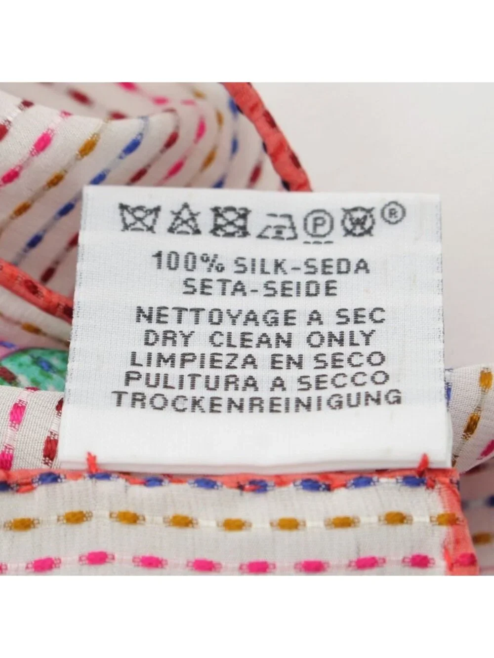 Hermes Carre 70 Cheval Oscope Neon Chevaloscope Pointier Silk Scarf White - Picture 10 of 10